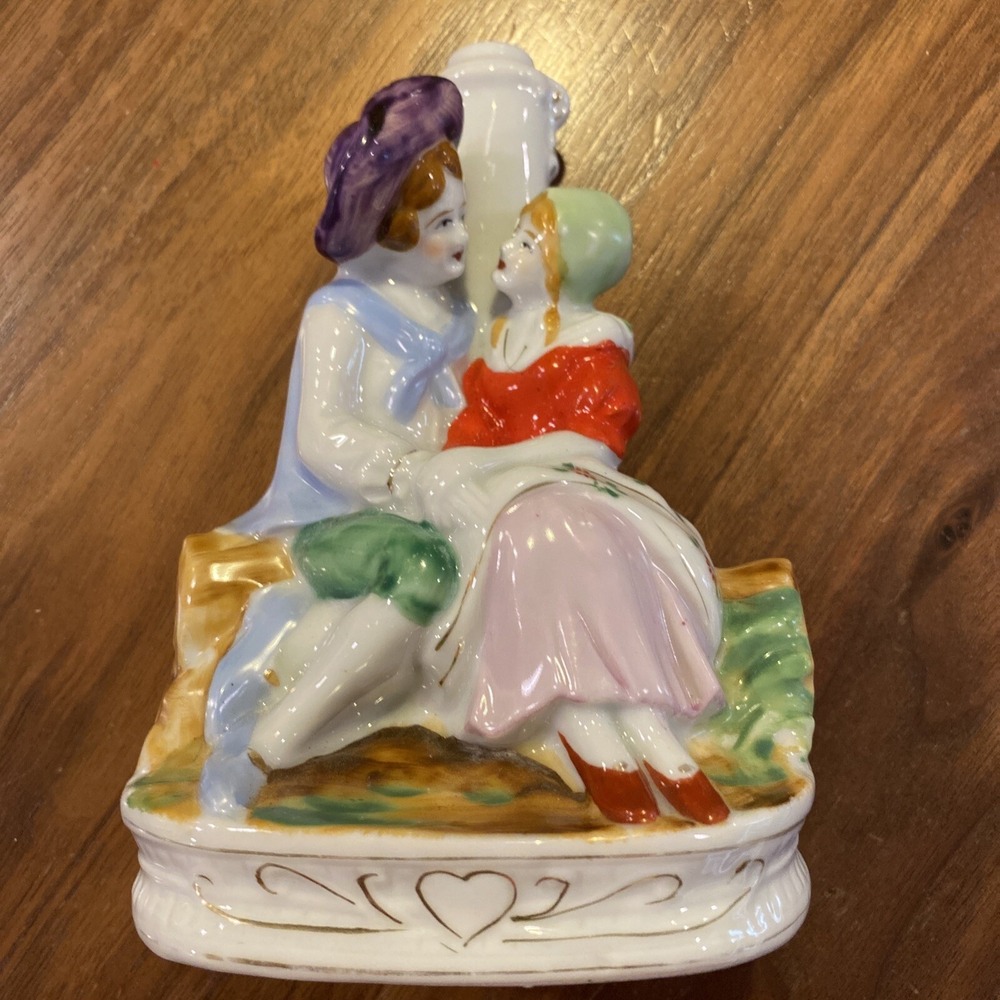 Vintage Couple Porcelain‎ Bud Vase Made In Japan
